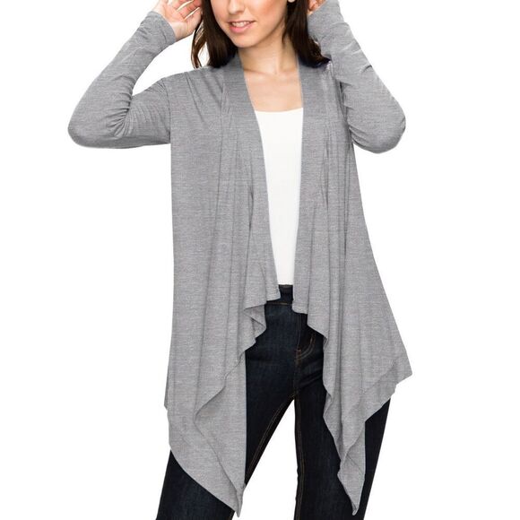 Forever 21 light heather gray cover up size small - Picture 1 of 5